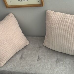Target Soft Mauve Textured Pillows